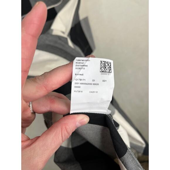 Boss by Hugo boss slim fit Buffalo check short sleeve button down shirt large - Picture 6 of 8